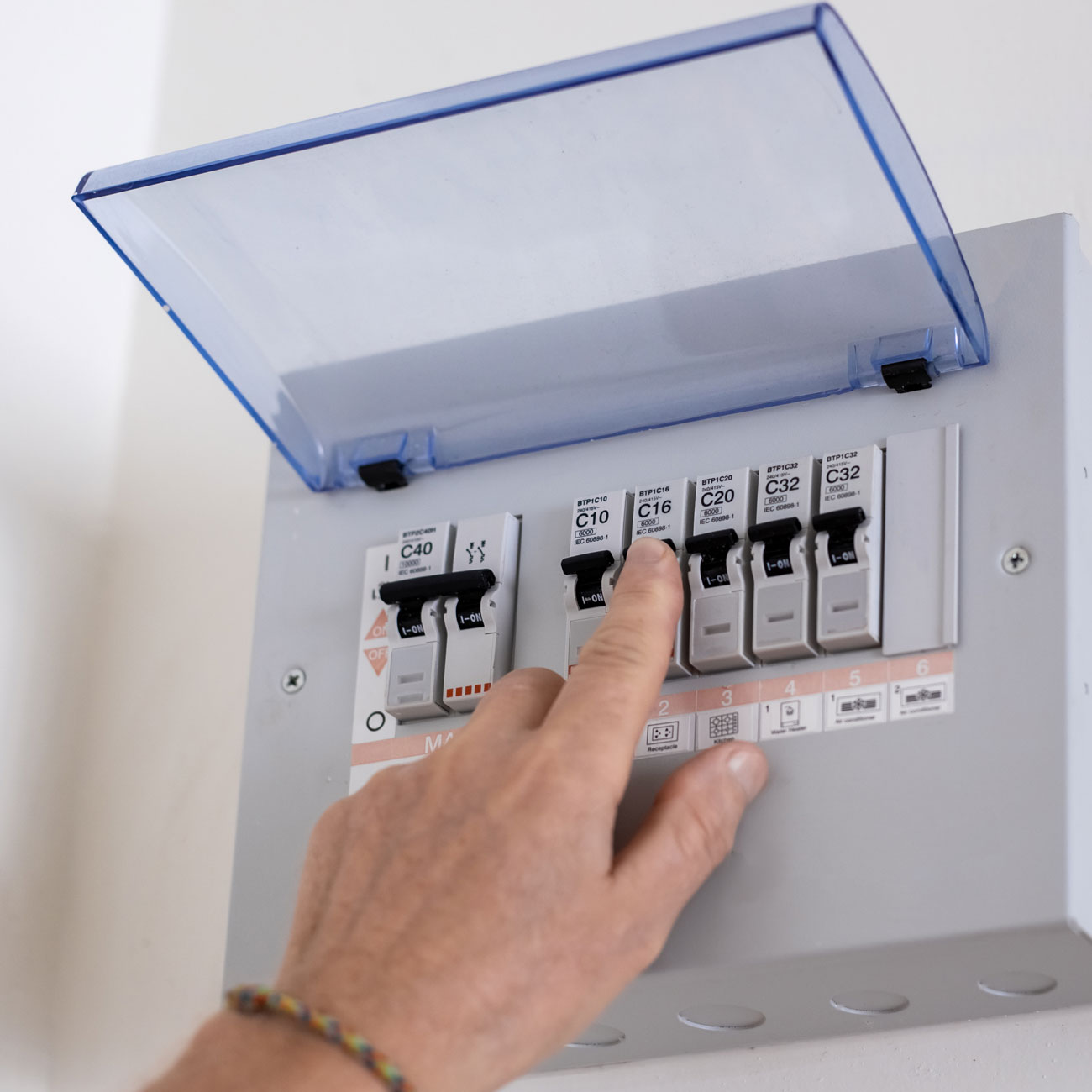 Impianto elettrico predisposto per domotica e reti dati