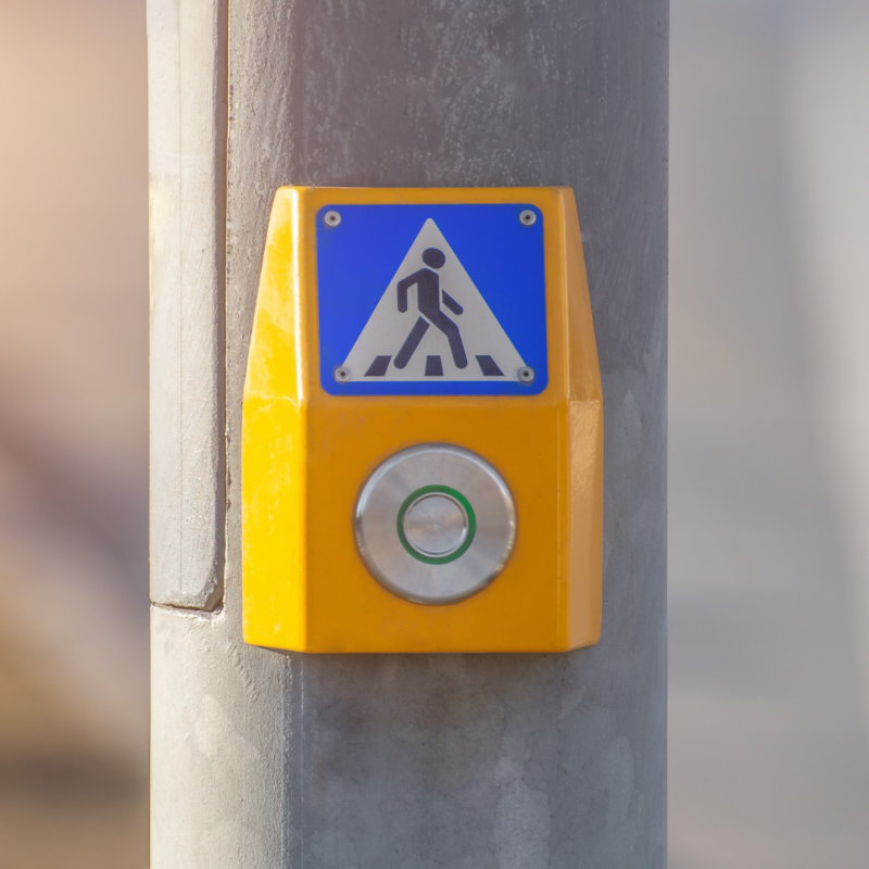Lettore di tessere per il controllo degli accessi pedonali