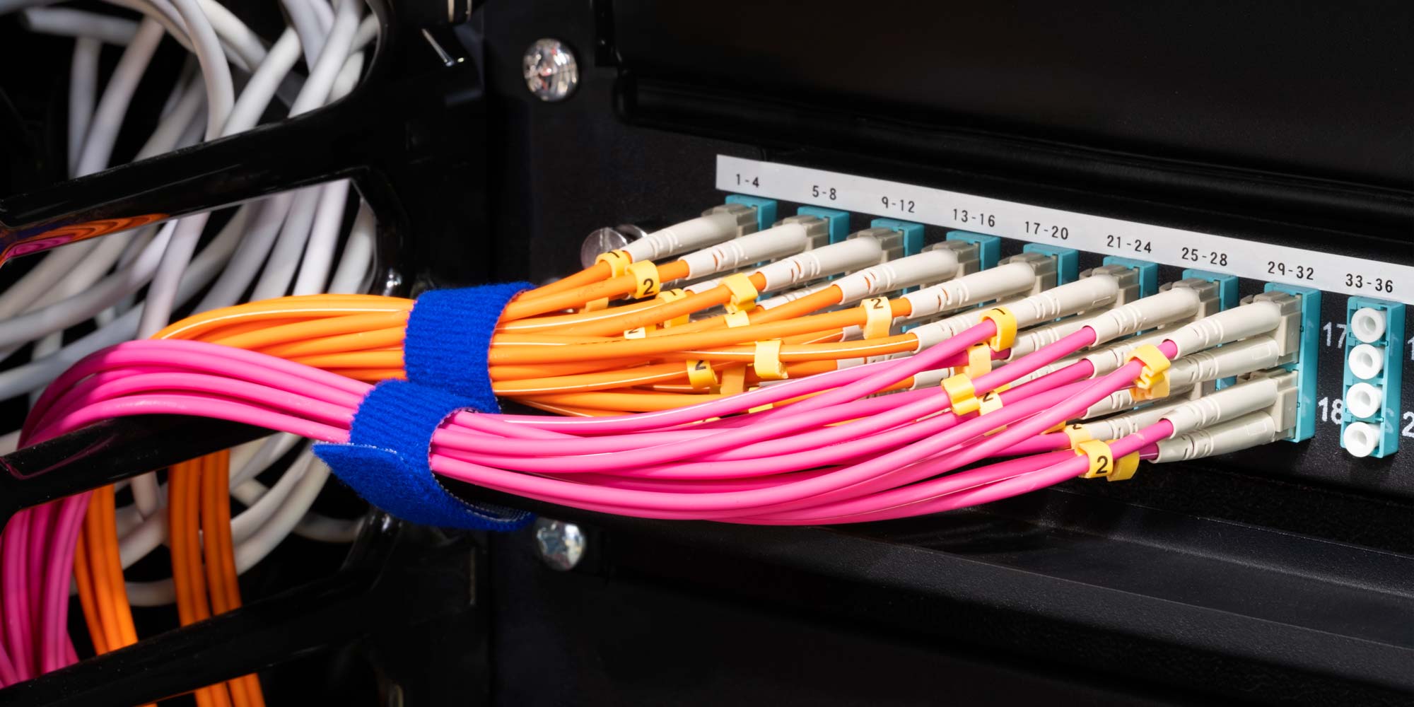 Reti dati, cablaggio strutturato e fibra ottica aziendale